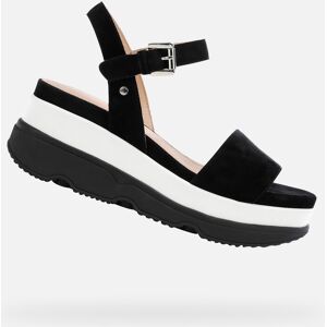 Čierne Dámske Sandále Geox Gardenia Čierna 38.5 Čierne Dámske Sandále Geox Gardenia Čierna 38.5