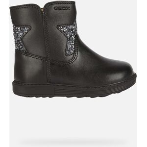 Čierne Dievčenské Členkové Topánky Geox Hynde Čierna 3xl Čierne Dievčenské Členkové Topánky Geox Hynde Čierna 3xl