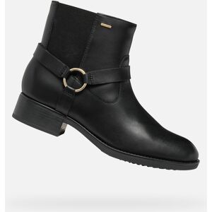 Black Women'S Ankle Boots Geox Felicity Abx - Women'S Čierna 40 Black Women'S Ankle Boots Geox Felicity Abx - Women'S Čierna 40