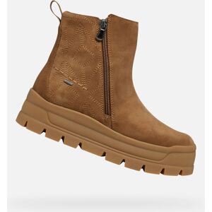 Brown Women'S Ankle Boots Geox Spherica Ec7.1 Abx - Women'S Hnedá 35 Brown Women'S Ankle Boots Geox Spherica Ec7.1 Abx - Women'S Hnedá 35