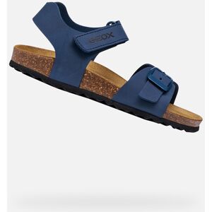 Tmavomodré Chlapčenské Sandále Geox Ghita Modrá 38 Tmavomodré Chlapčenské Sandále Geox Ghita Modrá 38