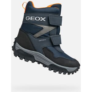 Tmavomodré Chlapčenské Zimné Topánky Geox Himalaya B Abx Čierna 28 Tmavomodré Chlapčenské Zimné Topánky Geox Himalaya B Abx Čierna 28