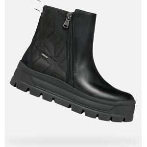 Black Women'S Ankle Boots Geox Spherica Ec7.1 Abx - Women'S Šedá 38 Black Women'S Ankle Boots Geox Spherica Ec7.1 Abx - Women'S Šedá 38