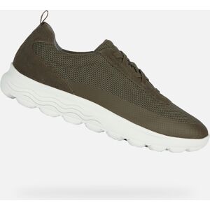 Khaki Men'S Geox Spherica Sneakers - Mens Kaki 40 Khaki Men'S Geox Spherica Sneakers - Mens Kaki 40