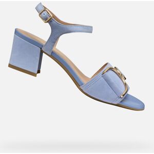 Light Blue Women'S Sandals Geox Neeraklia 50 - Women'S Šedá 37 Light Blue Women'S Sandals Geox Neeraklia 50 - Women'S Šedá 37