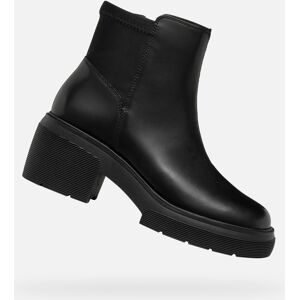 Black Women'S Ankle Boots Geox Spherica Ec15 - Women'S Čierna 36 Black Women'S Ankle Boots Geox Spherica Ec15 - Women'S Čierna 36