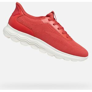 Červené Dámské Tenisky Geox Spherica Plus Biela 35 Červené Dámské Tenisky Geox Spherica Plus Biela 35