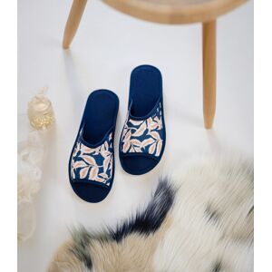 Dámske Papuče Natural Style Ns-018b Čierne Modrá 38 Dámske Papuče Natural Style Ns-018b Čierne Modrá 38