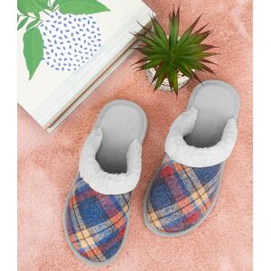 Dámske Papuče Natural Style Ns-101 Modro-Sivé Modrá 40 Dámske Papuče Natural Style Ns-101 Modro-Sivé Modrá 40