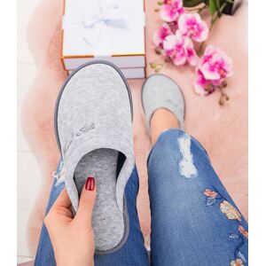 Dámske Papuče Natural Style Ns-042 Šedé Čierna 40 Dámske Papuče Natural Style Ns-042 Šedé Čierna 40