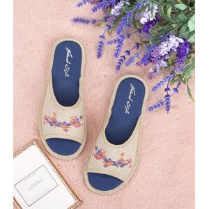 Dámske Papuče Natural Style Ns-099 Modrá 38 Dámske Papuče Natural Style Ns-099 Modrá 38