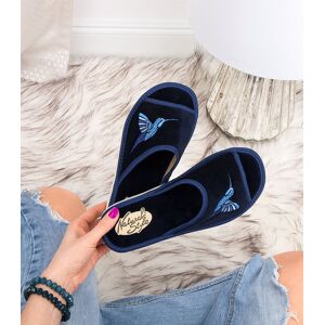 Dámske Papuče Natural Style Ns-037 Modrá 36 Dámske Papuče Natural Style Ns-037 Modrá 36