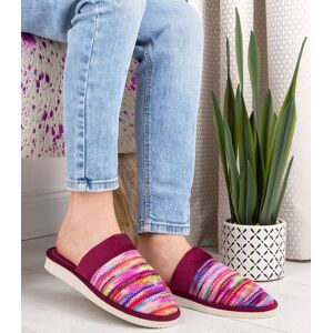Dámske Šľapky Natural Style Ns-077 Fialové Biela 39 Dámske Šľapky Natural Style Ns-077 Fialové Biela 39