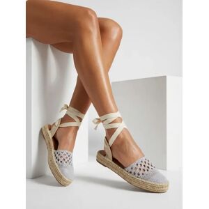 Dámske Espadrilky Lunara Resti Šedá 37 Dámske Espadrilky Lunara Resti Šedá 37