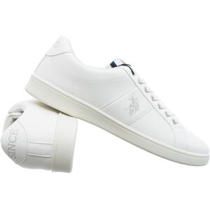 US Polo Assn Muži Topánky U.S. Polo Assn. Bak001-Whi Biela 41 US Polo Assn Muži Topánky U.S. Polo Assn. Bak001-Whi Biela 41