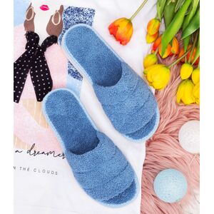 Dámske Papuče Natural Style Ns-047 Modré Biela 38 Dámske Papuče Natural Style Ns-047 Modré Biela 38