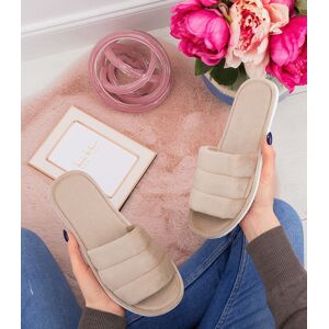 Dámske Papuče Natural Style Ns-141 Béžové Biela 40 Dámske Papuče Natural Style Ns-141 Béžové Biela 40