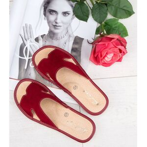 Dámske Papuče Natural Style Ns-118 Červené-Béžové Krémová 38 Dámske Papuče Natural Style Ns-118 Červené-Béžové Krémová 38