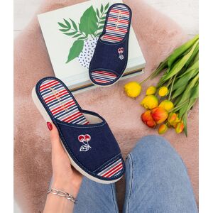 Dámske Papuče Natural Style Ns-094 Modrá 36 Dámske Papuče Natural Style Ns-094 Modrá 36