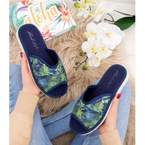 Dámske Papuče Natural Style Ns-064 Modrá 41 Dámske Papuče Natural Style Ns-064 Modrá 41