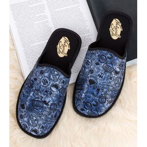 Pánske Papuče Natural Style Ns-255 Modré Čierna Usa: 9.5, Uk: 9 Pánske Papuče Natural Style Ns-255 Modré Čierna Usa: 9.5, Uk: 9