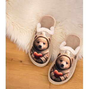 Dámske Papuče Natural Style Ns-106 Béžové Hnedá 38 Dámske Papuče Natural Style Ns-106 Béžové Hnedá 38