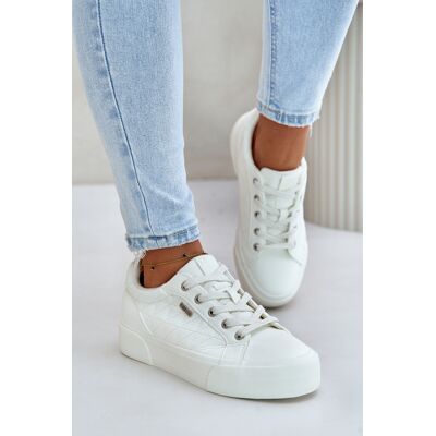 BIG STAR SHOES Women'S Insulated Platform Sneakers Big Star White Šedá 39 BIG STAR SHOES Women'S Insulated Platform Sneakers Big Star White Šedá 39