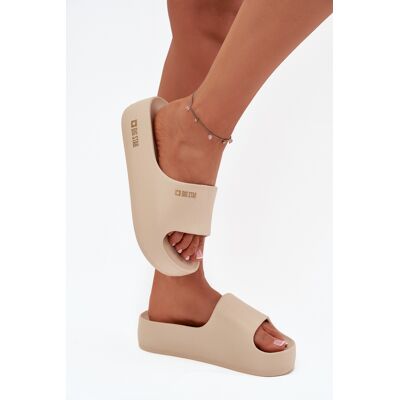 Big Star Shoes Dámske Penové Papuče Na Masívnej Platforme Big Star Krémová 37 Big Star Shoes Dámske Penové Papuče Na Masívnej Platforme Big Star Krémová 37