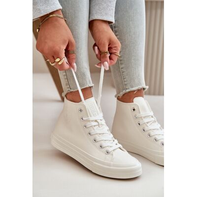 Big Star Shoes Dámske Zateplené Tenisky Z Eko Kože Biele Big Star Krémová 38 Big Star Shoes Dámske Zateplené Tenisky Z Eko Kože Biele Big Star Krémová 38