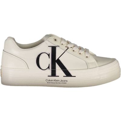 Calvin Klein Biele Dámske Tenisky Krémová 40 Calvin Klein Biele Dámske Tenisky Krémová 40