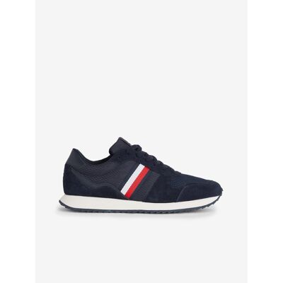 Tmavomodré Pánske Semišové Tenisky Tommy Hilfiger Runner Evo Mix Modrá 40 Tmavomodré Pánske Semišové Tenisky Tommy Hilfiger Runner Evo Mix Modrá 40