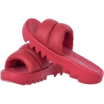 Reebok Cardi Slide Dámske Šľapky Červená 35 Reebok Cardi Slide Dámske Šľapky Červená 35