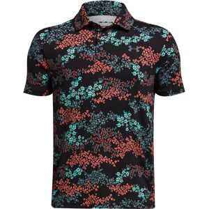 Boys' Polo Shirt Under Armour Playoff Printed Polo Čierna Yxl Boys' Polo Shirt Under Armour Playoff Printed Polo Čierna Yxl