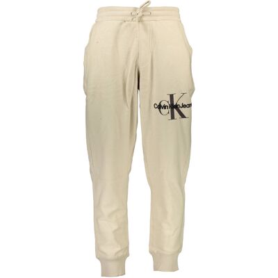 Calvin Klein Béžové Pánske Nohavice Krémová Xl Calvin Klein Béžové Pánske Nohavice Krémová Xl