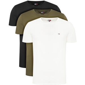 Tommy Jeans Tričko DM0DM21579 Farebná Regular Fit Muži Tommy Jeans Tričko DM0DM21579 Farebná Regular Fit Muži