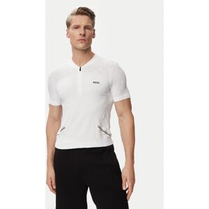 BOSS Tričko Game 2 50564794 Biela Slim Fit Muži BOSS Tričko Game 2 50564794 Biela Slim Fit Muži