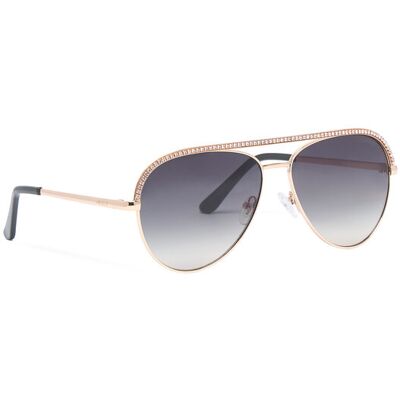 Guess Slnečné okuliare GU00271 Sivá Ženy Guess Slnečné okuliare GU00271 Sivá Ženy