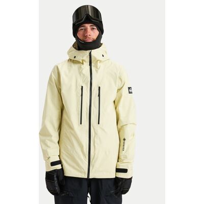 Quiksilver Snowboardová bunda Pro Path Stretch Goretex Jk EQYTJ03508 Žltá Modern Fit Muži Quiksilver Snowboardová bunda Pro Path Stretch Goretex Jk EQYTJ03508 Žltá Modern Fit Muži