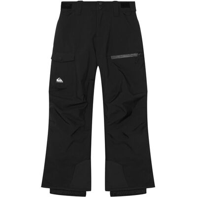 Quiksilver Lyžiarske nohavice Utility EQBTP03053 Čierna Regular Fit Deti Quiksilver Lyžiarske nohavice Utility EQBTP03053 Čierna Regular Fit Deti