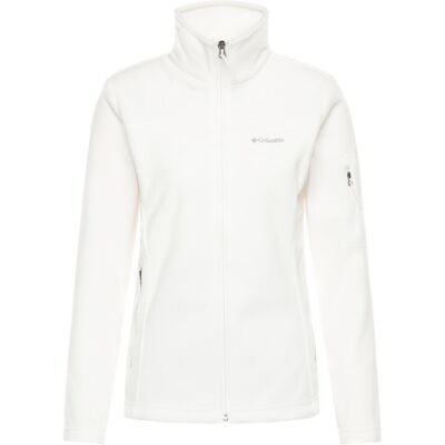 Columbia Fleecová mikina Fast Trek EL6081 Biela Regular Fit Ženy Columbia Fleecová mikina Fast Trek EL6081 Biela Regular Fit Ženy