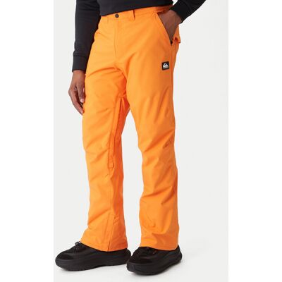 Quiksilver Snowboardové nohavice Estate EQYTP03237 Oranžová Slim Fit Muži Quiksilver Snowboardové nohavice Estate EQYTP03237 Oranžová Slim Fit Muži