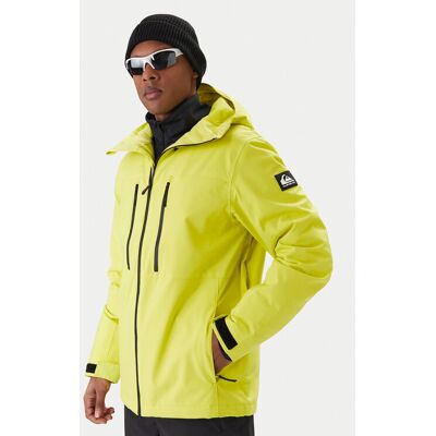 Quiksilver Snowboardová bunda Sycamore Solid 20K EQYTJ03502 Žltá Modern Fit Muži Quiksilver Snowboardová bunda Sycamore Solid 20K EQYTJ03502 Žltá Modern Fit Muži