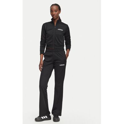 adidas Tepláková súprava Glam Tracksuit JZ6905 Čierna Slim Fit Ženy adidas Tepláková súprava Glam Tracksuit JZ6905 Čierna Slim Fit Ženy