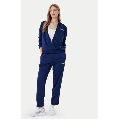 adidas Tepláková súprava Essentials Linear JD2696 Tmavomodrá Slim Fit Ženy adidas Tepláková súprava Essentials Linear JD2696 Tmavomodrá Slim Fit Ženy