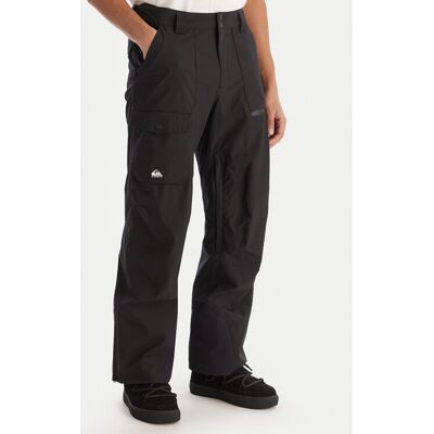 Quiksilver Snowboardové nohavice Utility EQYTP03235 Čierna Modern Fit Muži Quiksilver Snowboardové nohavice Utility EQYTP03235 Čierna Modern Fit Muži