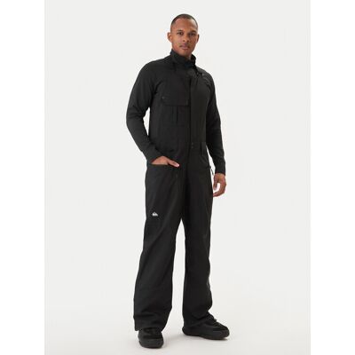 Quiksilver Snowboardové nohavice Utility EQYTP03217 Čierna Regular Fit Muži Quiksilver Snowboardové nohavice Utility EQYTP03217 Čierna Regular Fit Muži