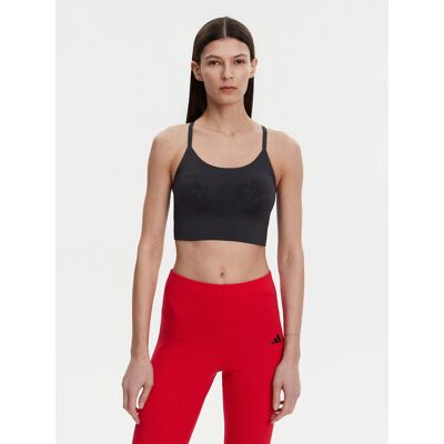 adidas by Stella McCartney Športová podprsenka TrueStrength JJ1650 Čierna Slim Fit Ženy adidas by Stella McCartney Športová podprsenka TrueStrength JJ1650 Čierna Slim Fit Ženy