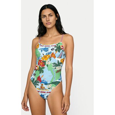 Seafolly Bikiny Viva Vacation 11163-302 Farebná Ženy Seafolly Bikiny Viva Vacation 11163-302 Farebná Ženy