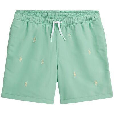 Polo Ralph Lauren Plavecké šortky 323966844500 Zelená Regular Fit Deti Polo Ralph Lauren Plavecké šortky 323966844500 Zelená Regular Fit Deti