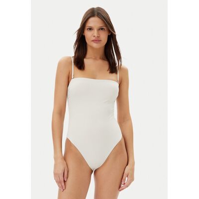 Calvin Klein Swimwear Bikiny KW0KW02709 Béžová Ženy Calvin Klein Swimwear Bikiny KW0KW02709 Béžová Ženy